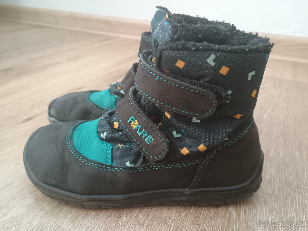 Barefoot dětské zimní boty Fare Bare vel. 29 - 2