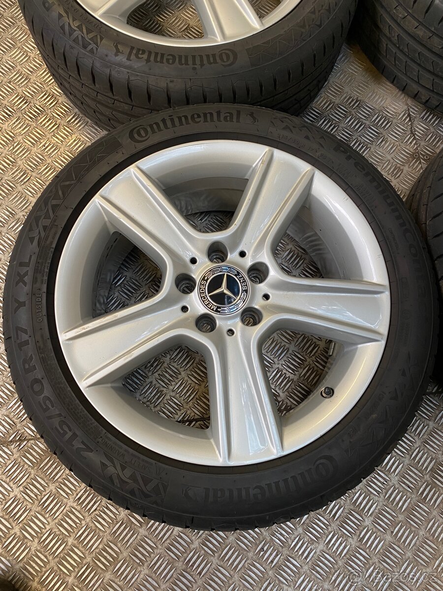 Original alu kola Mercedes 5x112 r17 - 2
