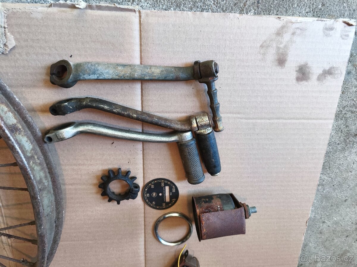 Díly ČZ 125,150 C - 2