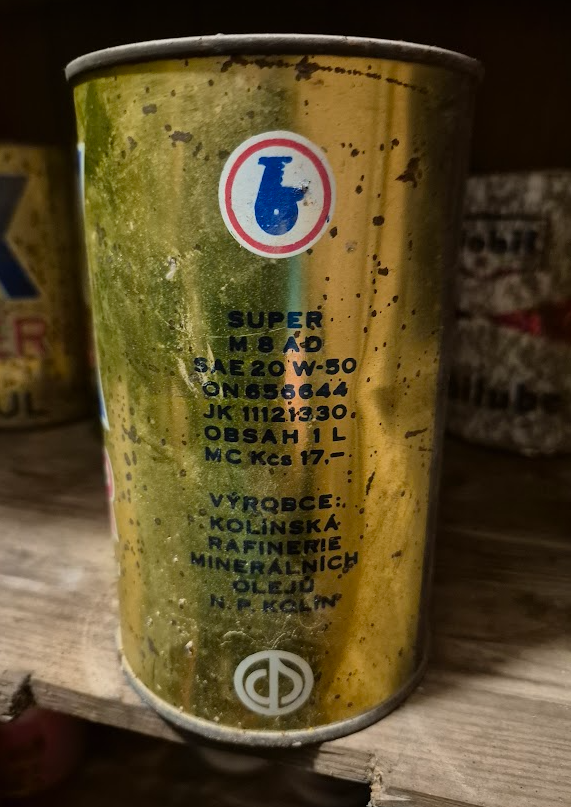 OLEJ MOGUL v plechovkách z ČSSR - 2