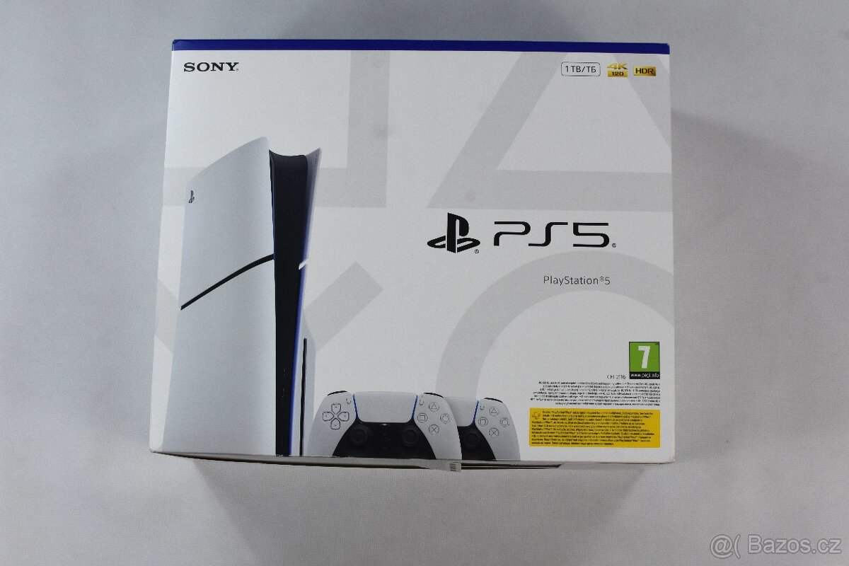 Sony PlayStation 5 + 2x DualSense Wireless Controller White - 2