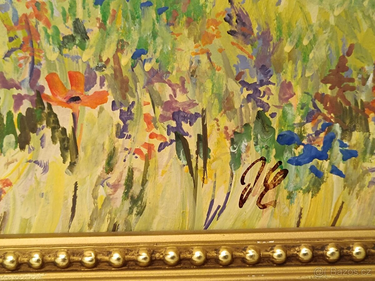 Obraz - Šumava, olejomalba 64x85 - 2