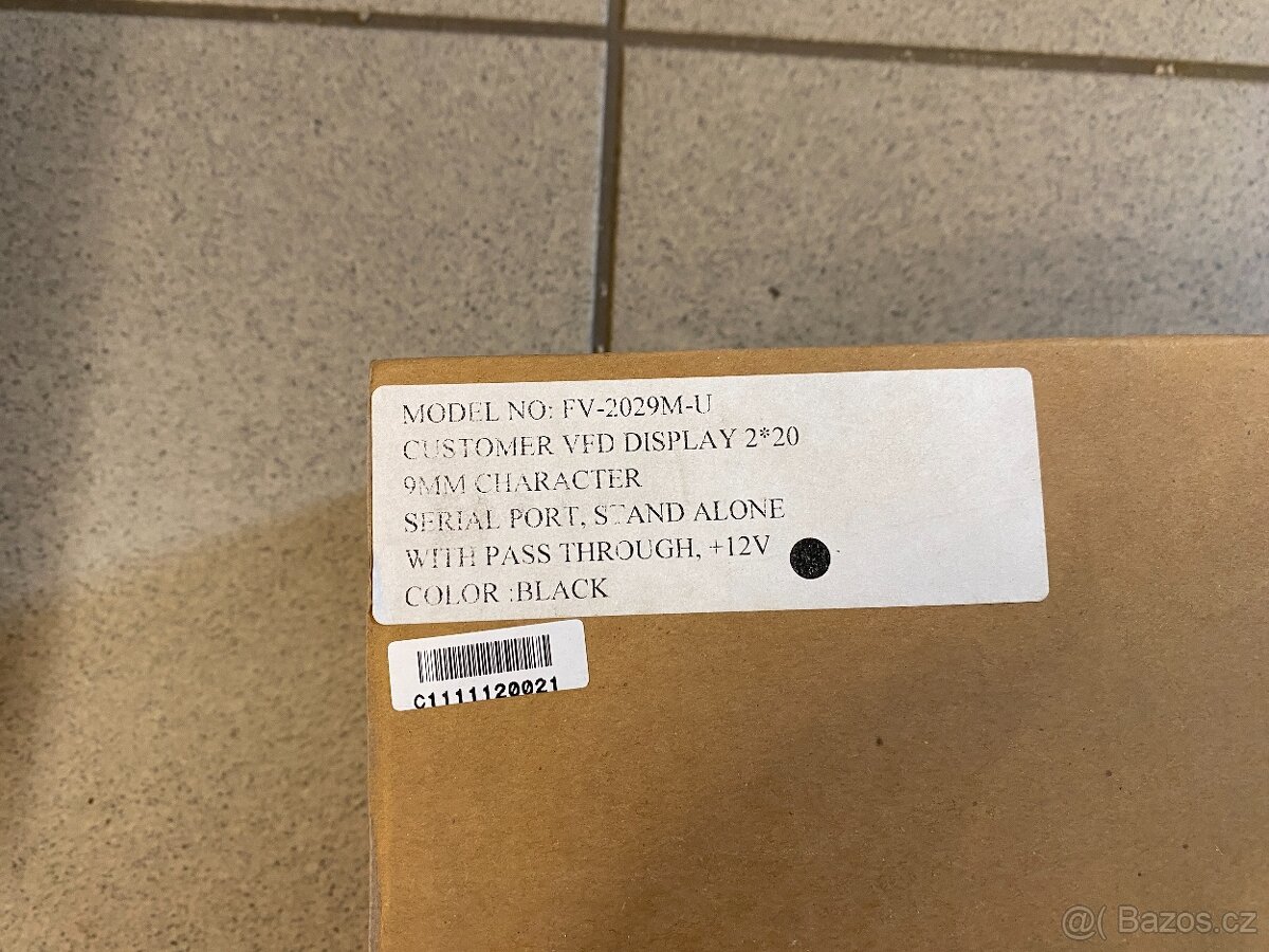 Pokladní displej VFD - 2