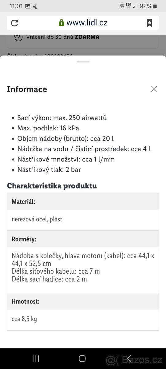 Parkside tepovač - 2