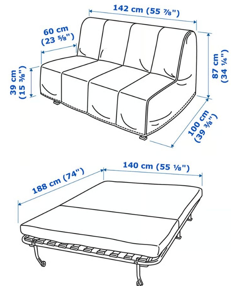 Pohovka rozkládací IKEA - 2