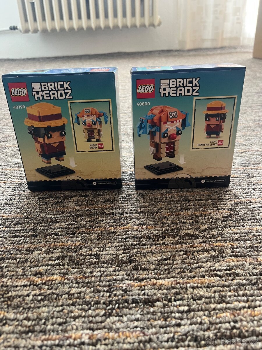 Lego 40799+40800 Monkey D.Luffy+ klaun Buggy - 2