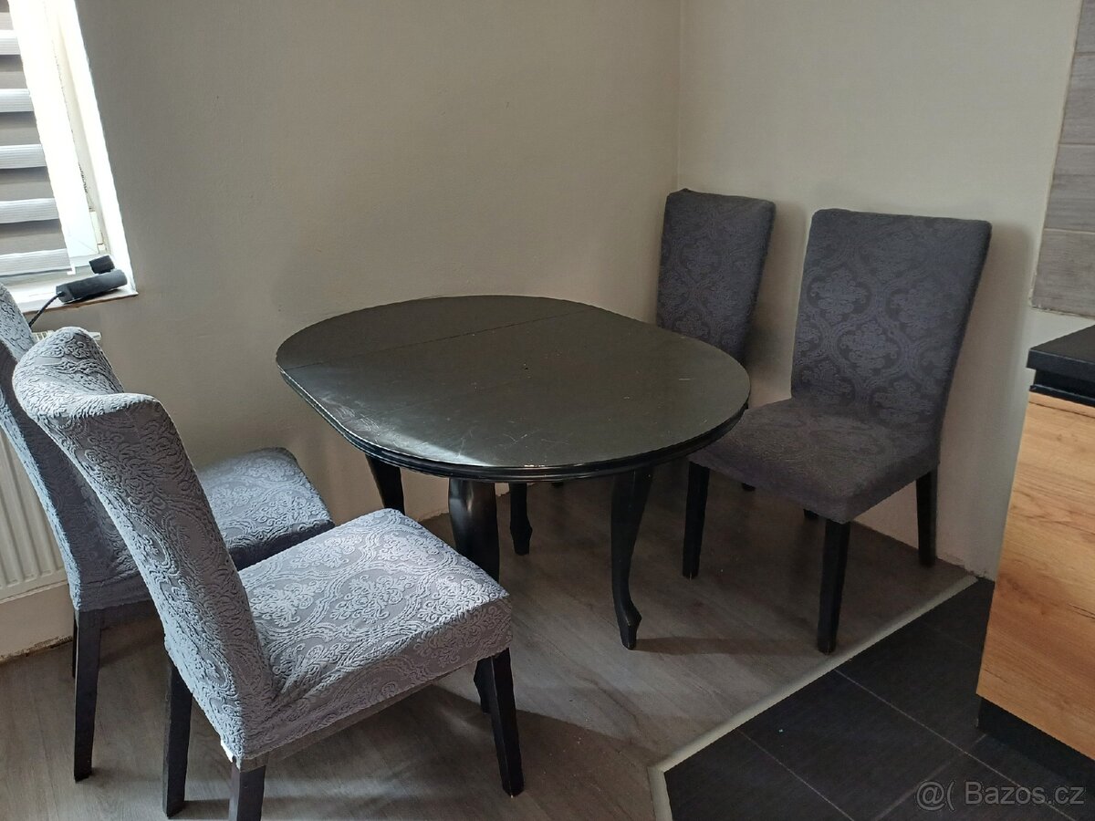Jídelní set, 4x židle - 2