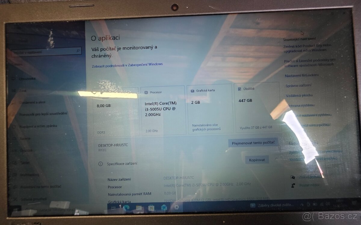 Lenovo Core I5/8GB RAM/500GB SSD/ NVIDIA - 2