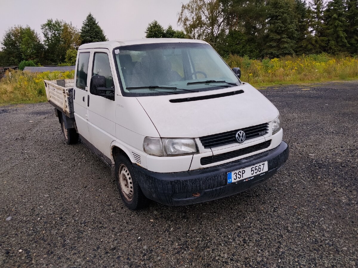 Prodám VW T4 doka axl Syncro s uzávěrkou - 2