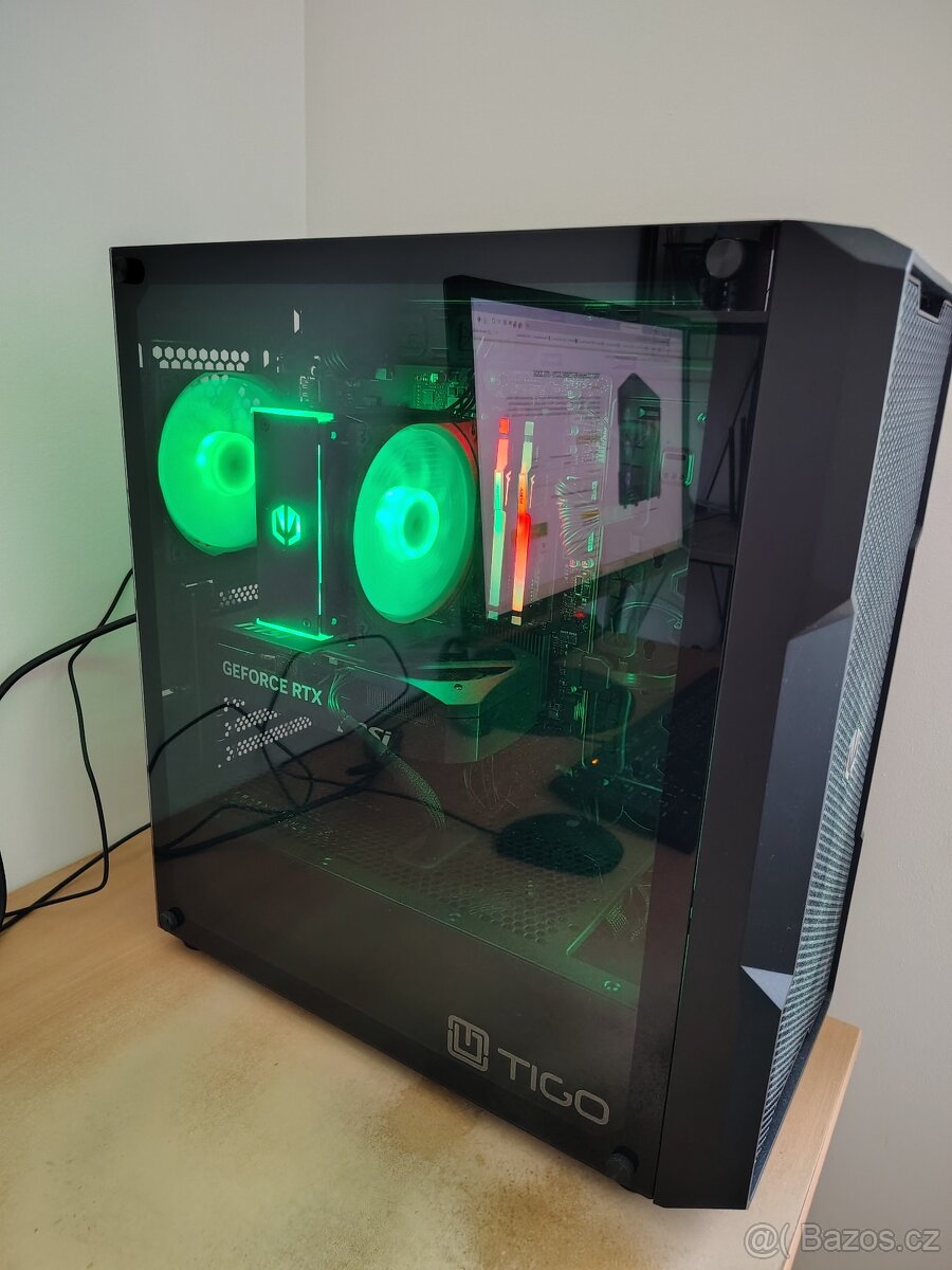 Herní PC TIGO ULTIMATE R5-7500F,5070-1TB 32GB - 2