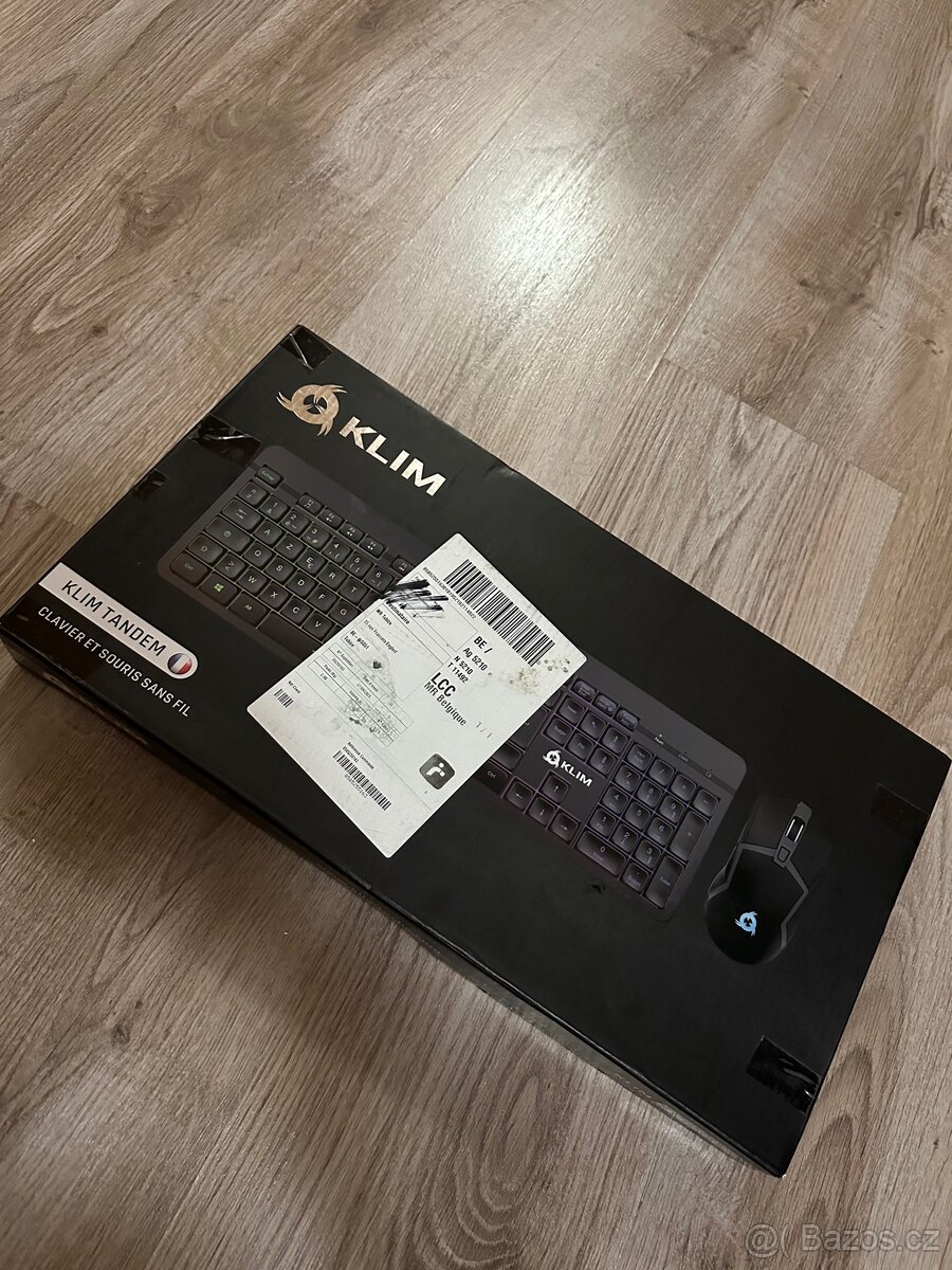 Sada bezdrátové klávesnice a myši KLIM - 2