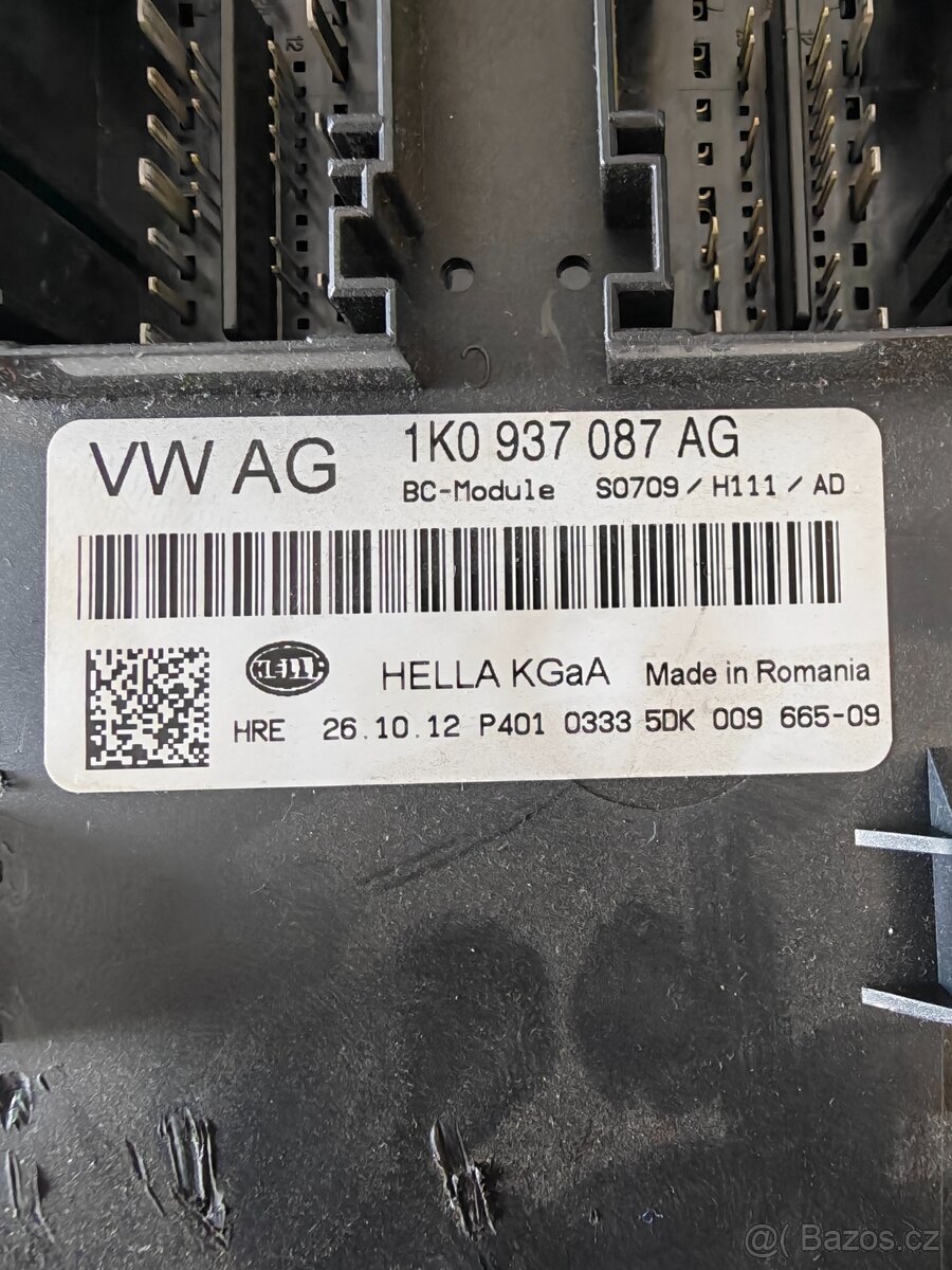 Řídící jednotka BCM VW Škoda - 2