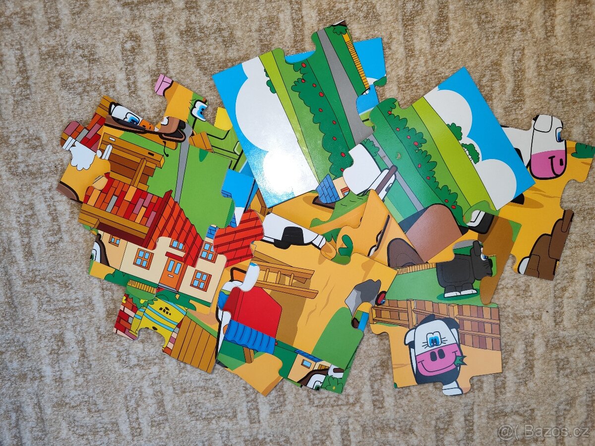 Dřevěné XXL puzzle - 2