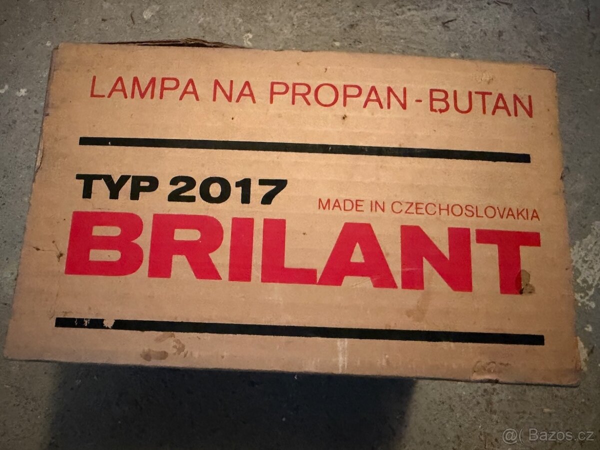 Plynová lampa BRILANT - 2