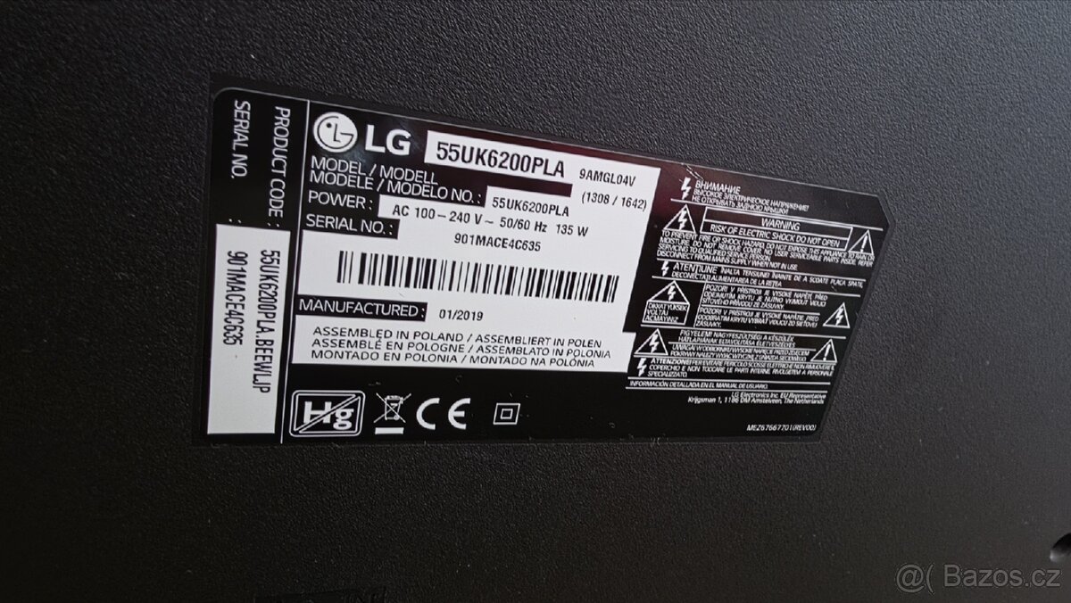 Televize LG 55UK6200PLA 55'' (139cm) - 2