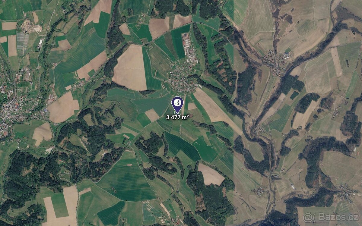 Prodej podílu 3/16 pole 652 m², Bílá - 2