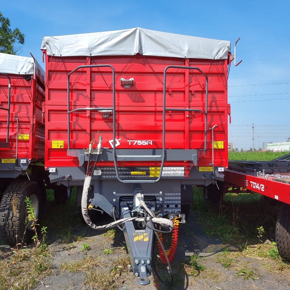 Prodej skladu Tandemový přívěs T755A 14t - 2