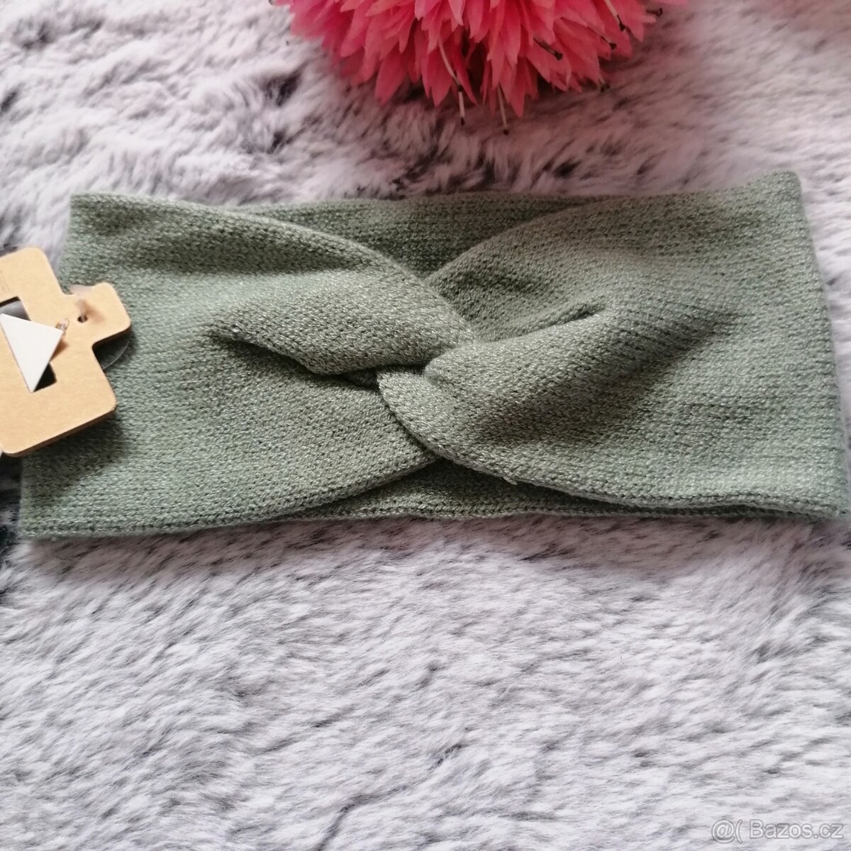 Krásná dámská zimní čelenka - nová - 2