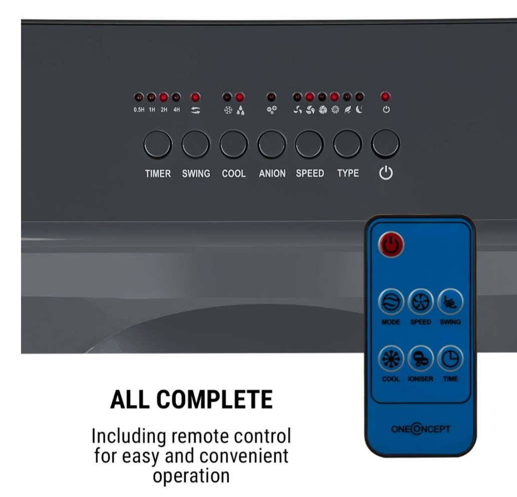 3 v 1: ochlazovač, ventilátor a zvlhčovač vzduchu - 2