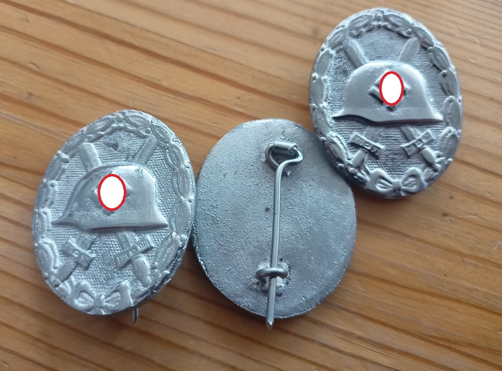 WH odznak za zranění, repro - 2