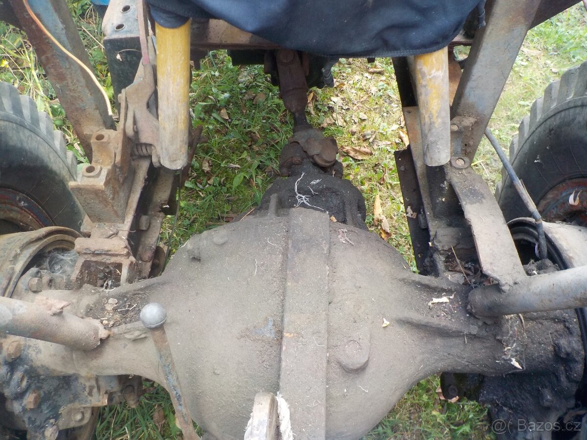 Malotraktor domácí výroby - 2