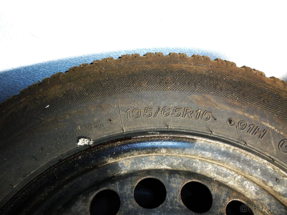 Zimní kola 195/65/15 obutá sada vhodná pro Opel - 2