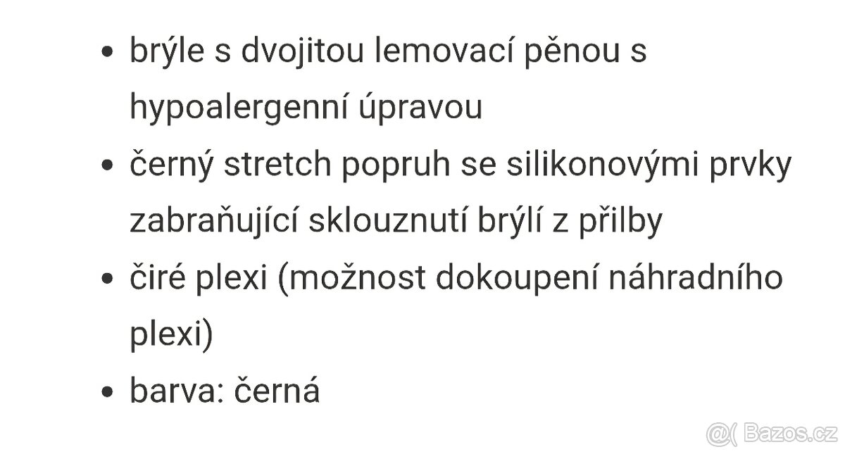 Moto brýle pro dospělé - 2