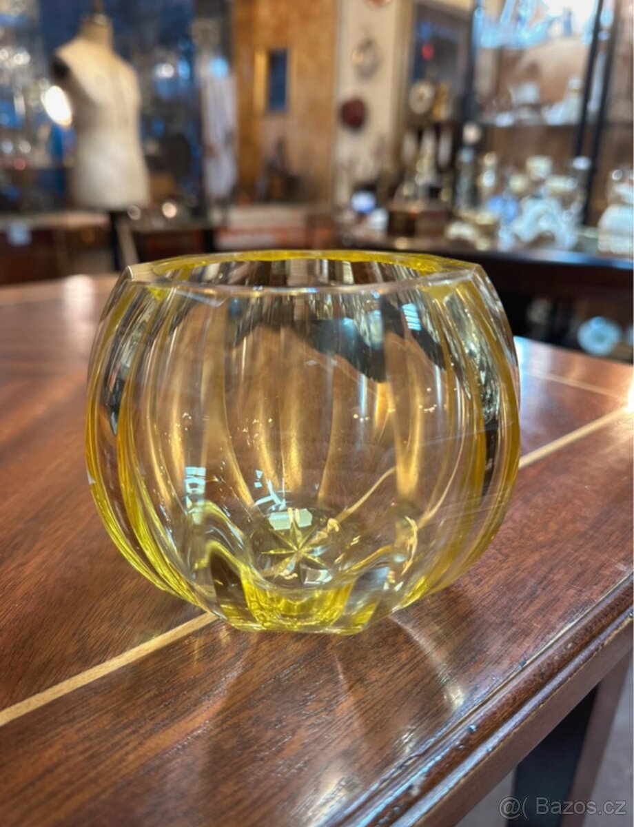 Moser originální váza GLOBE - 2