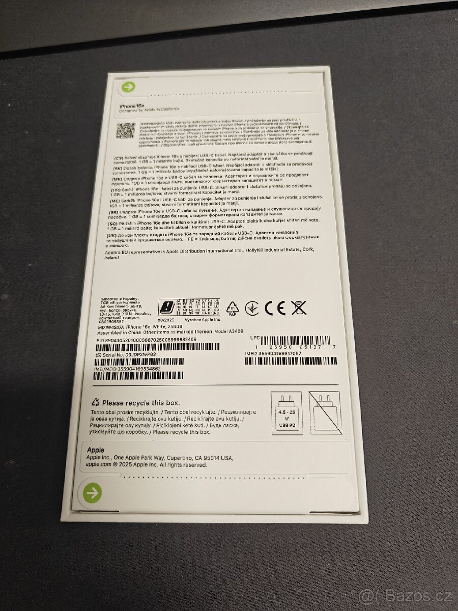 iPhone 16e 256gb Nový - 2