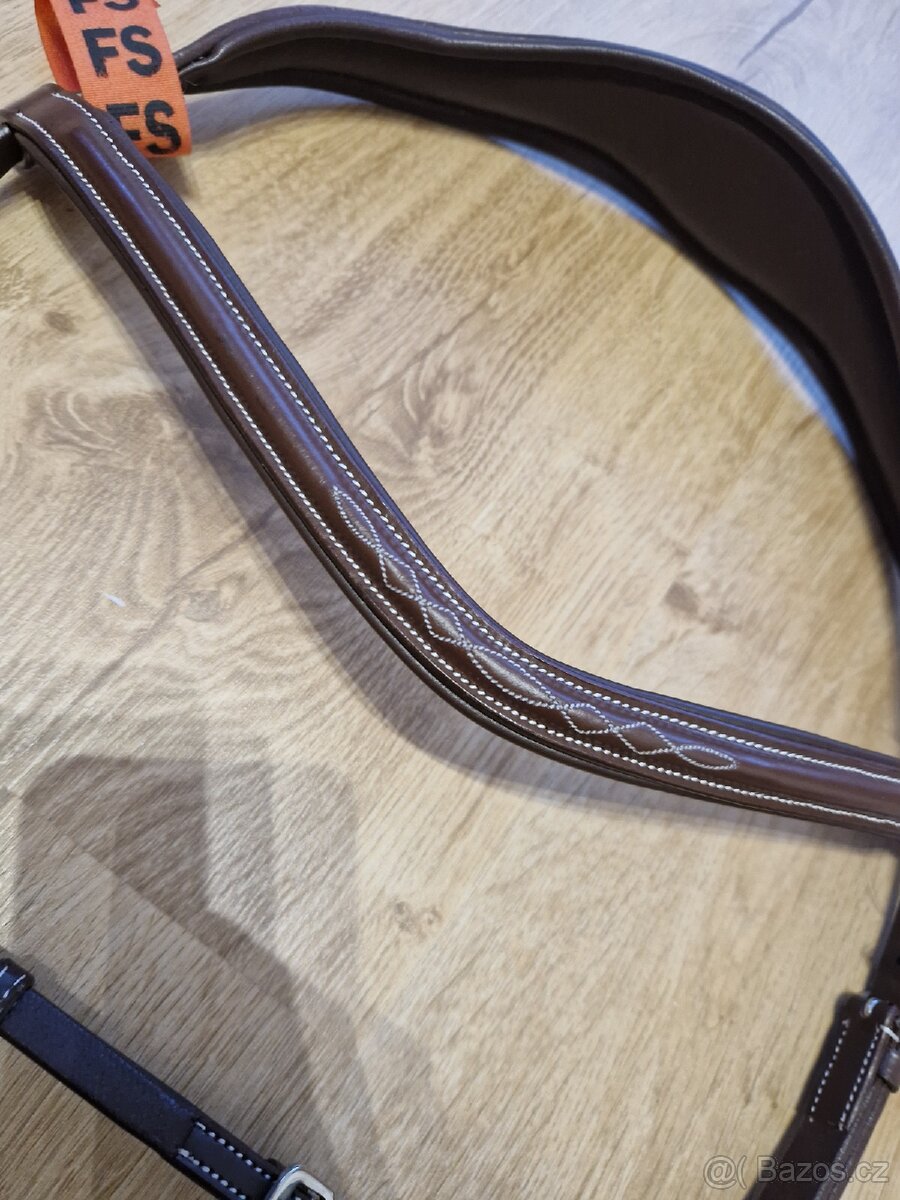 Hnědá uzdecka full - 2