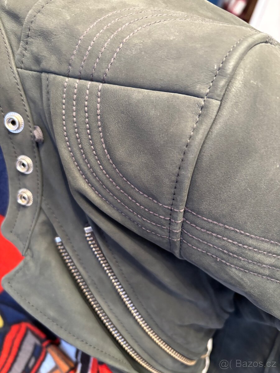 CafeRacer kožená bunda na motorku dámská - 2
