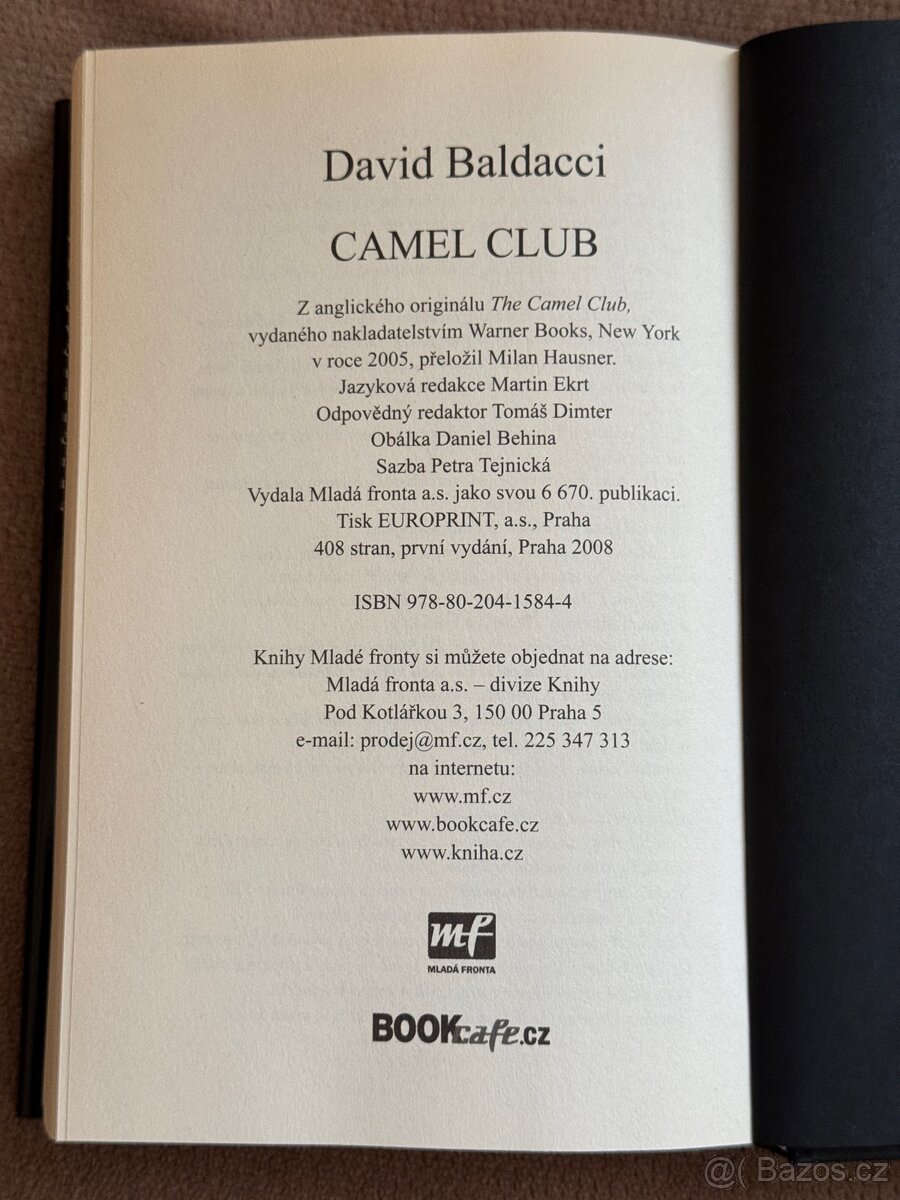 Camel Club (David Baldacci) - 2