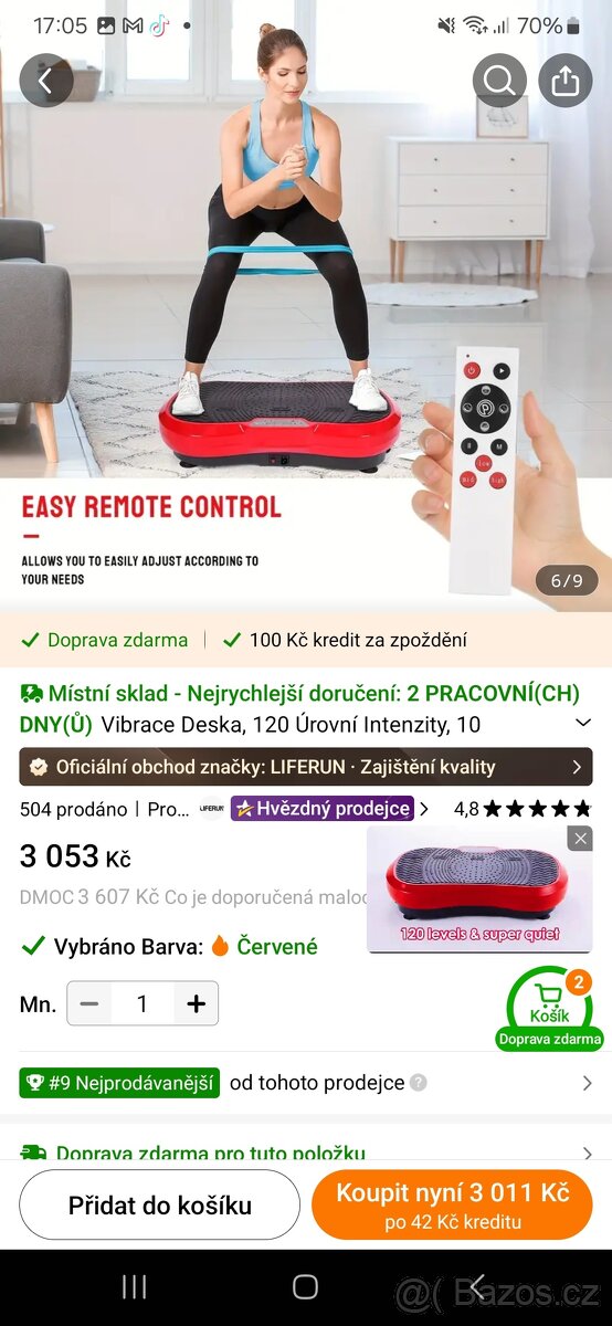 Vibrační plošina - 2