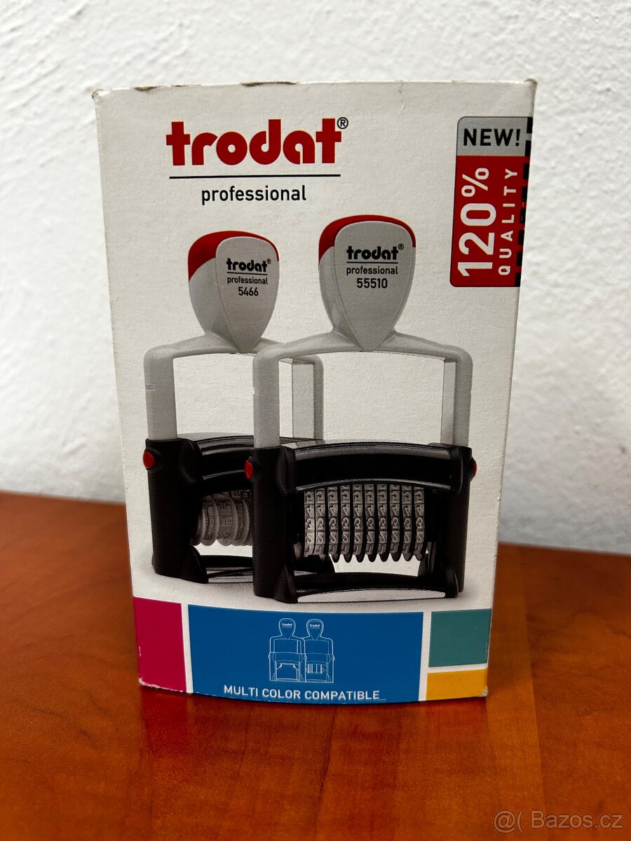 Číslovací razítko Trodat Professional 55510 samobarvící - 2