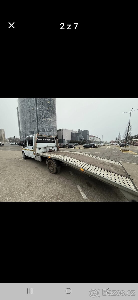 Ford transit odtahovka 2.4tdci rok2008 - 2