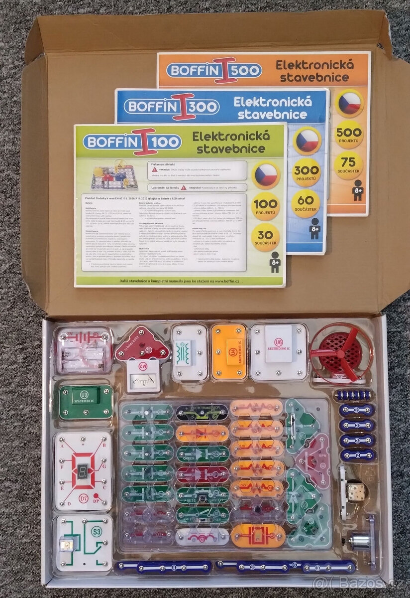 BOFFIN 500 elektronická stavebnice - 2