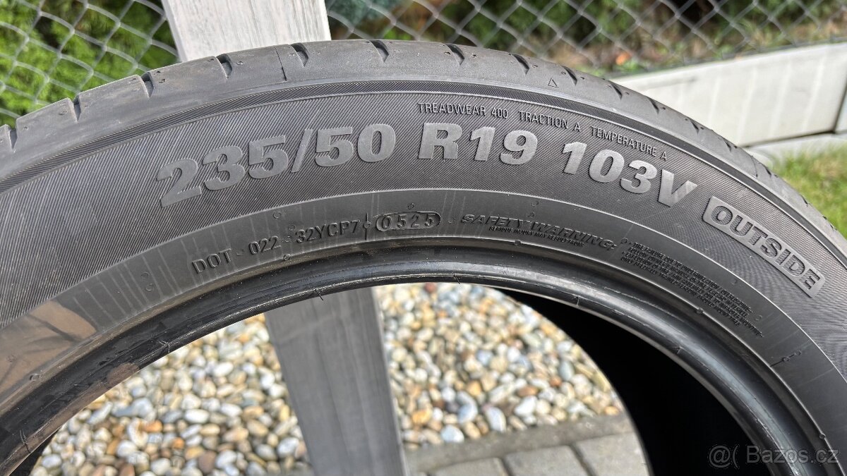 Letní pneu Kumho 235/50/19 - 2
