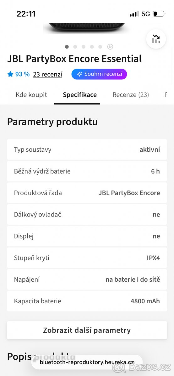 JBL PartyBox encore essential - 2