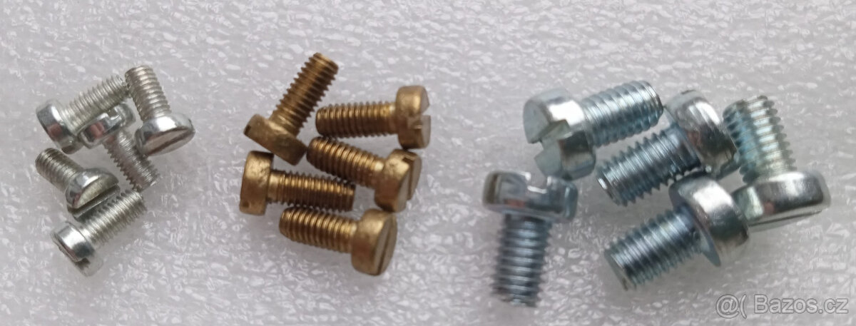 Šroubky M3x6, M3,5x8, M5x8 - 2