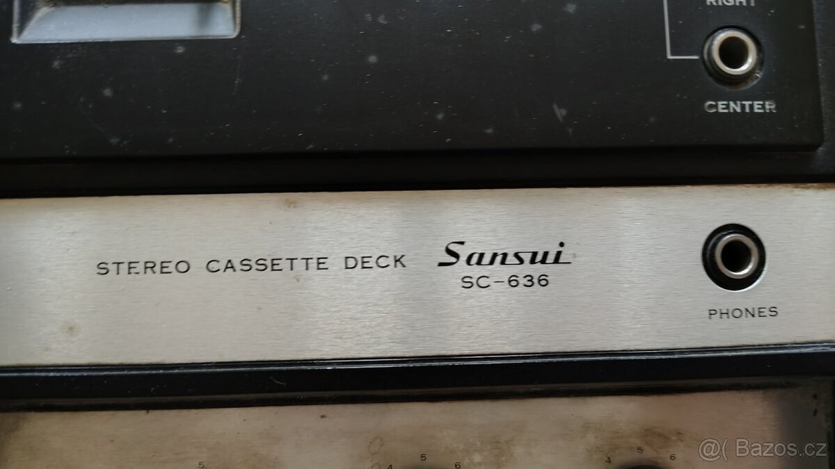 Sansui SC _636 kazetový magnetofon - 2