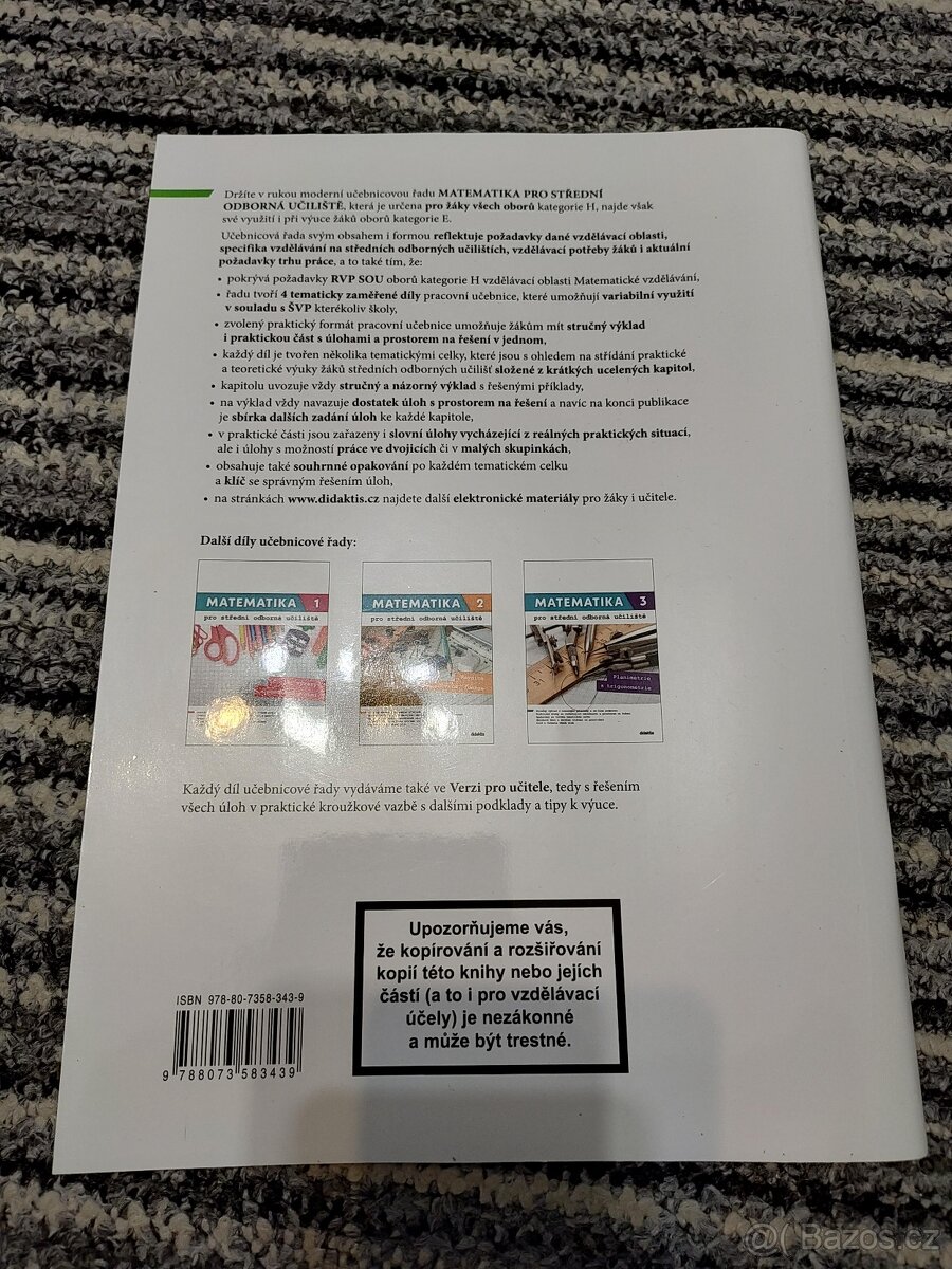 Matematika pro střední odborná učiliště - 4. díl - 2
