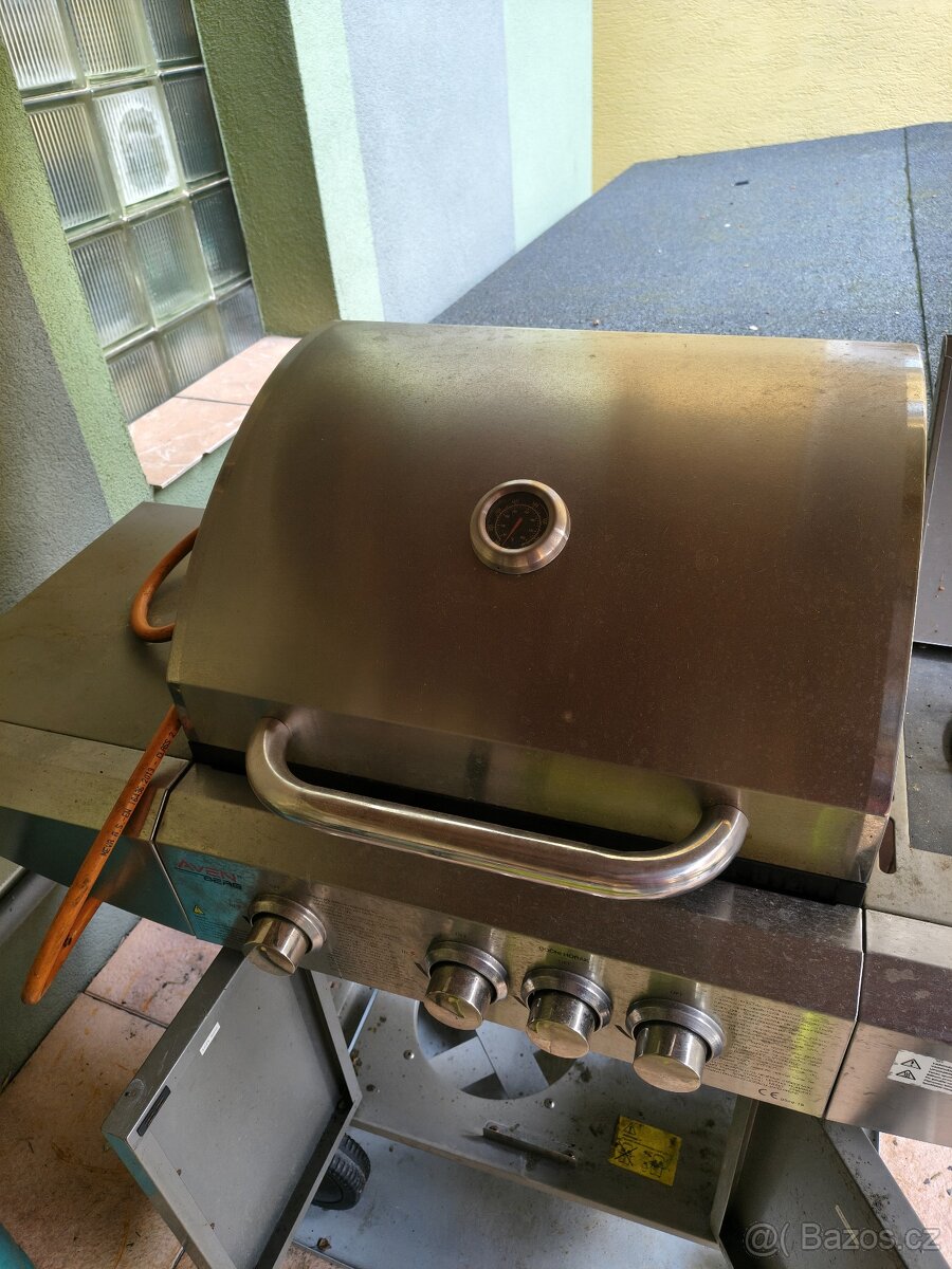 Gril s plotýnkou - 2