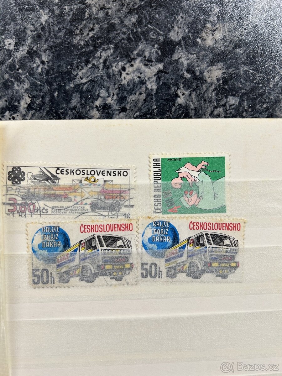 Sbírka známek mix - 2