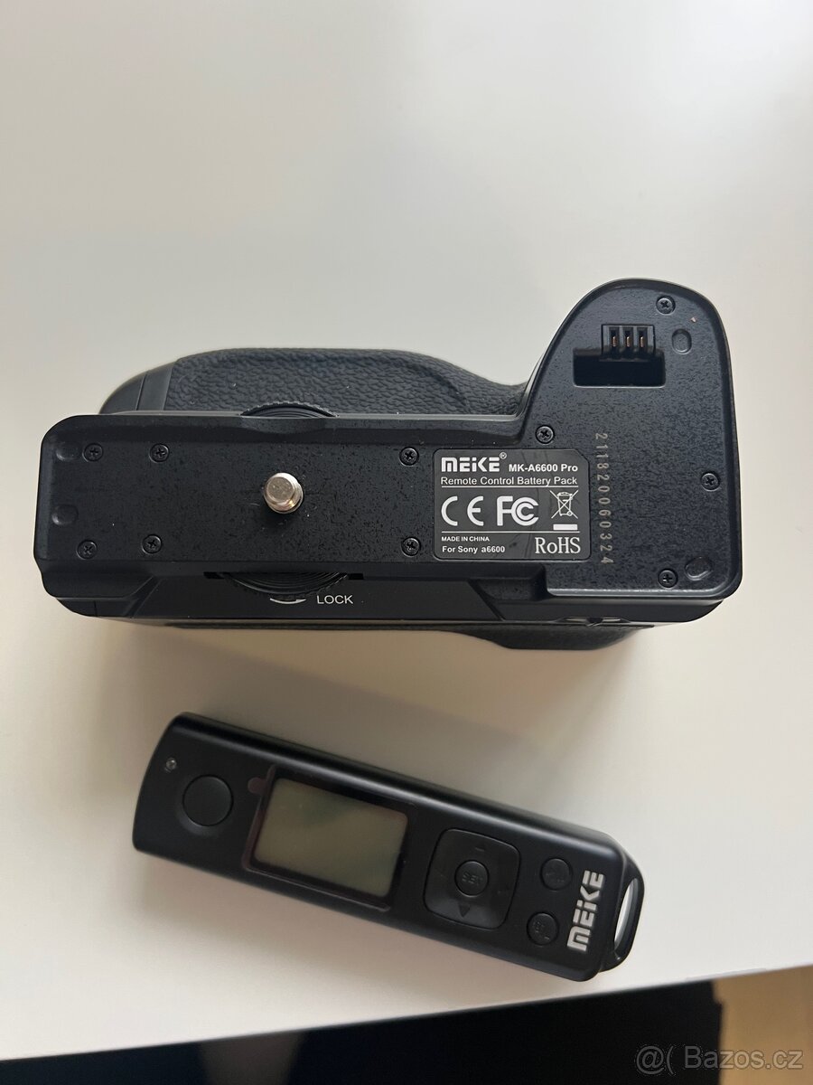 battery grip MEIKE MK-a6600 pro đź“· - 2