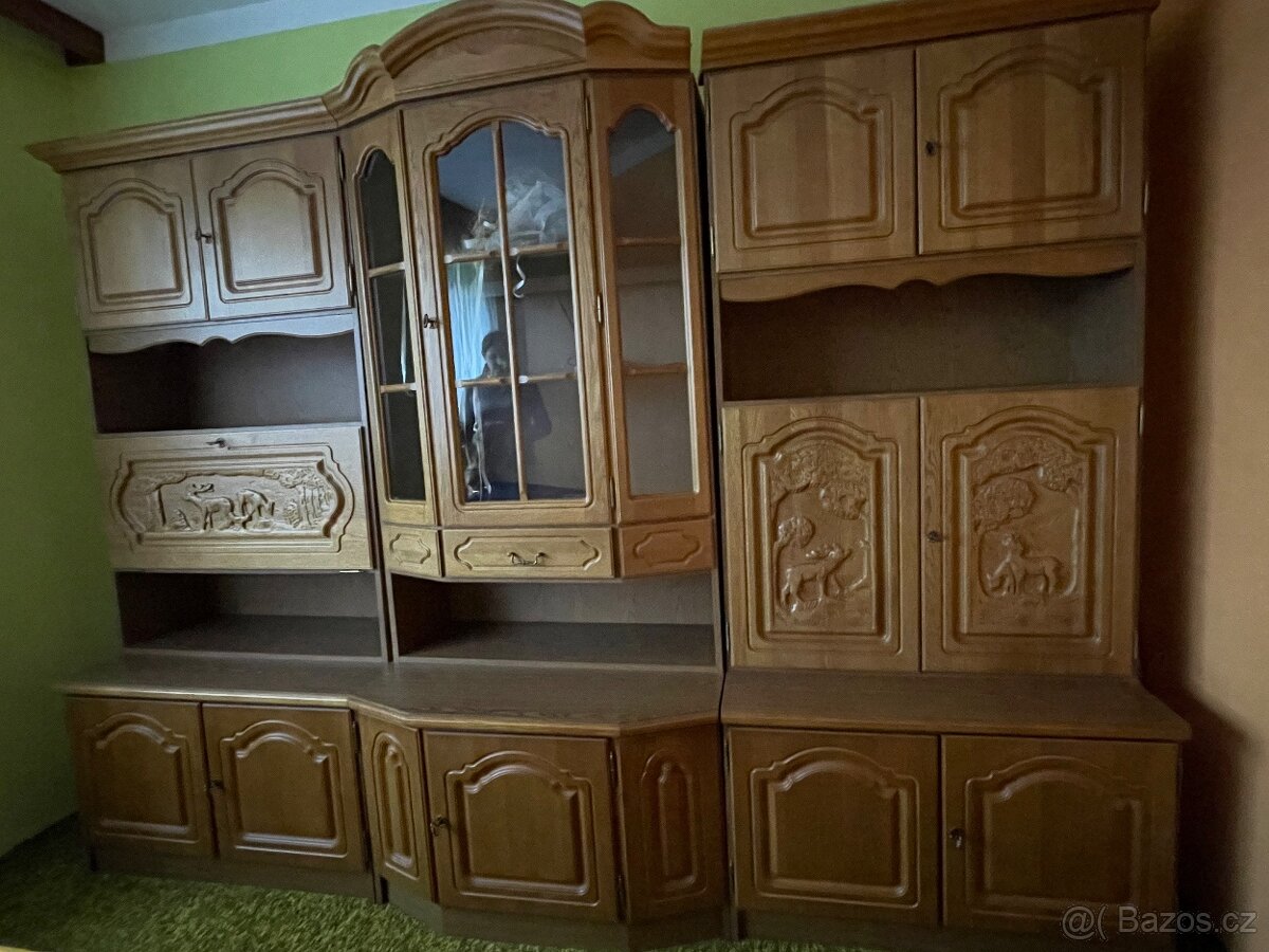 Rustikální obývací stěna - 2