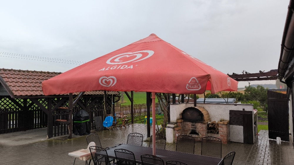 Hospodský slunečník 3x3m - 2