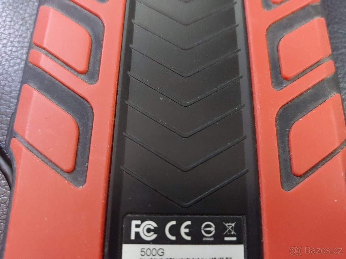 Externí nárazuvzdorný pevný disk Adata Superior SH93 500GB - 2