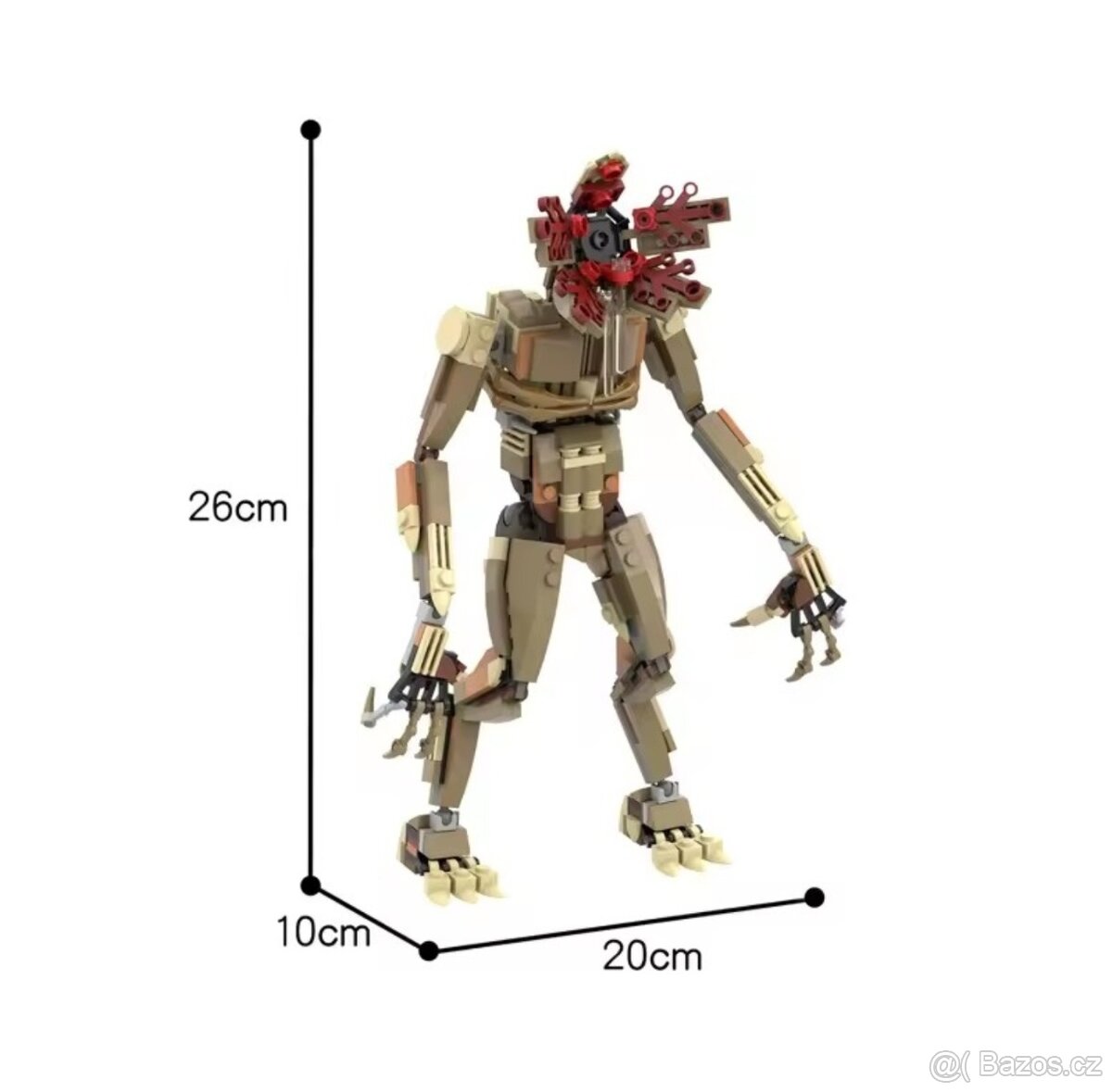 Stavebnice Demogorgon Stranger Things (náhrada) - 2