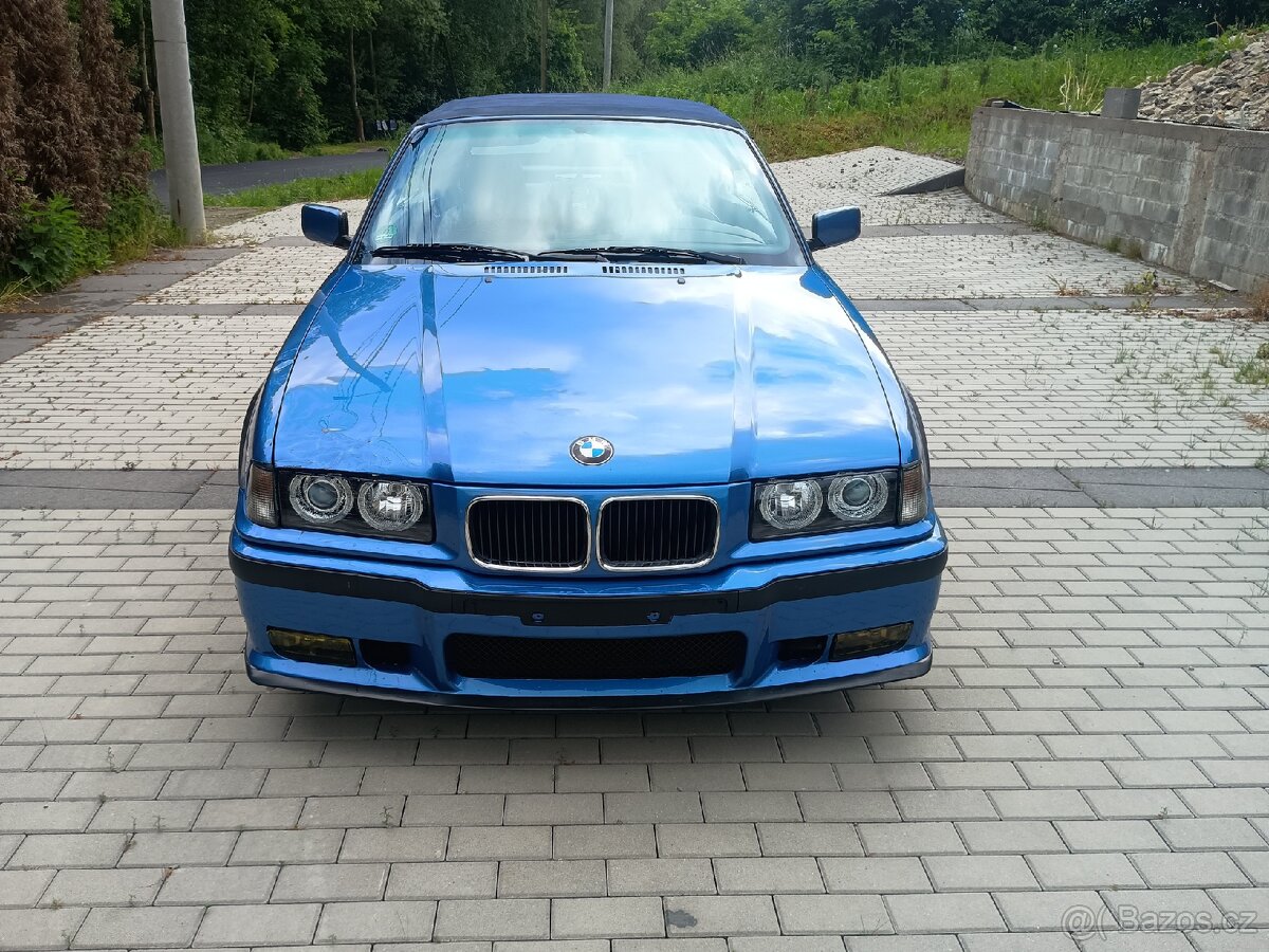 BMW E36 Cabrio 318i Idvidual mpaket Estorilblau - 2