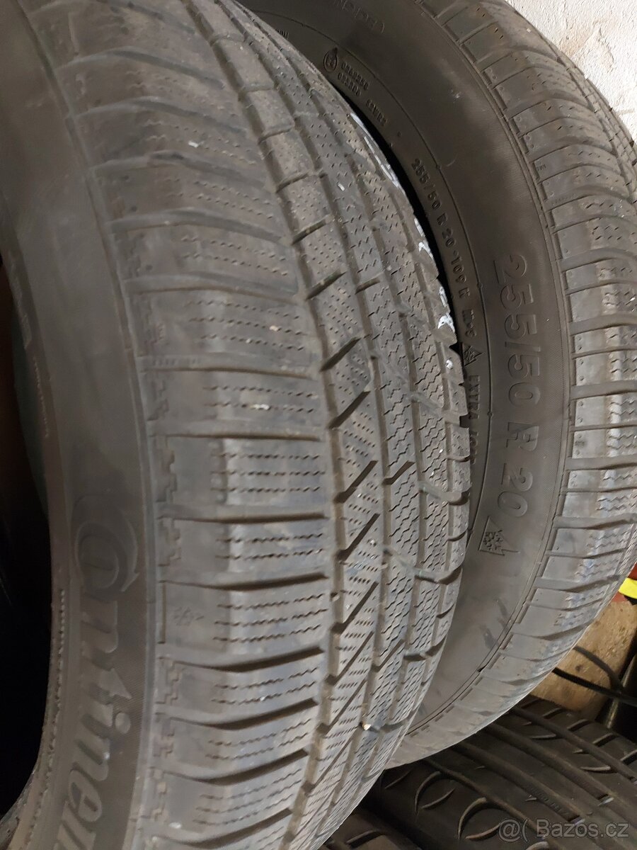 Zimní 255/50 R20 conti 6mm, 235	55 R20 nokian 8mm - 2